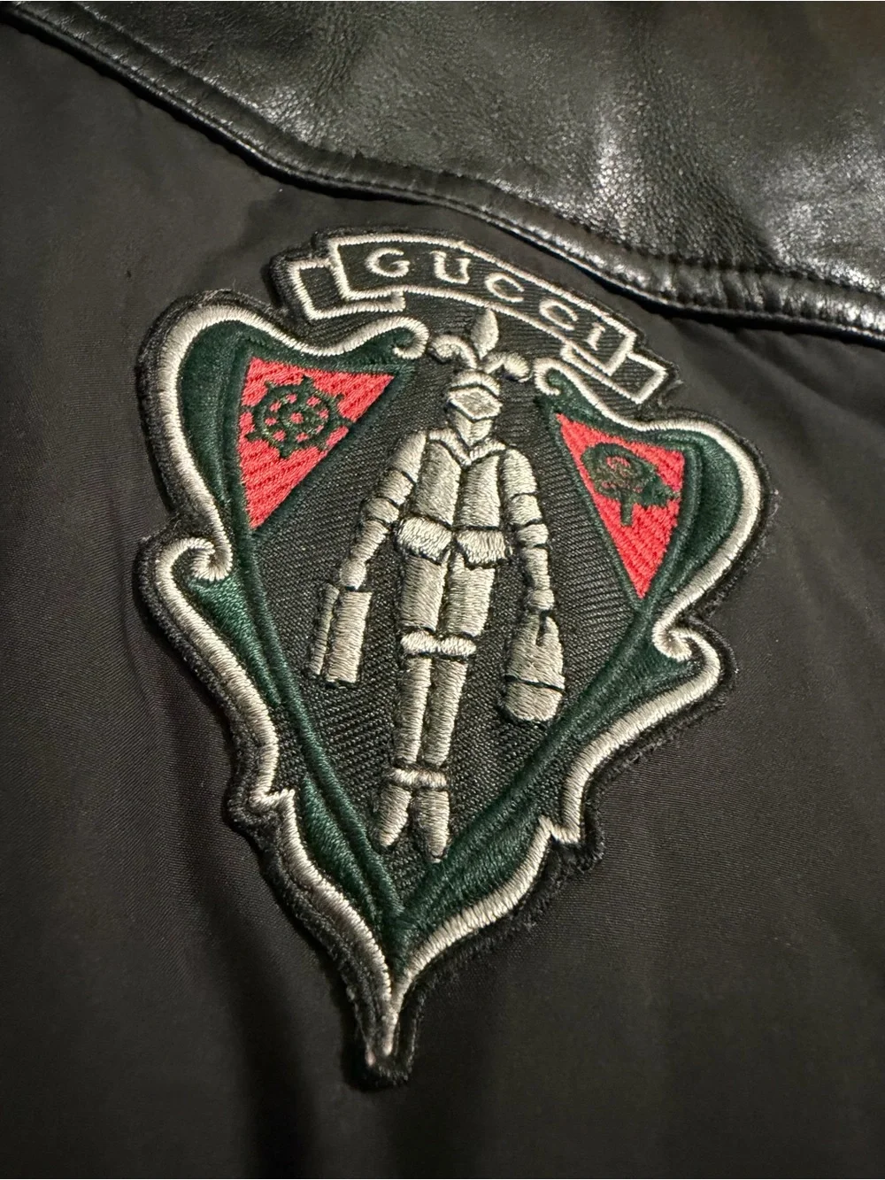 Gucci men leather